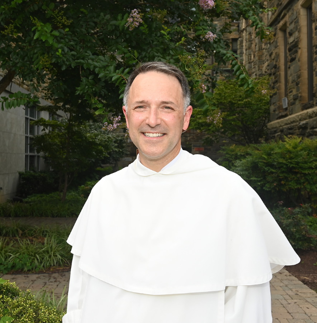Fr. Aquinas Guilbeau, O.P. smiling