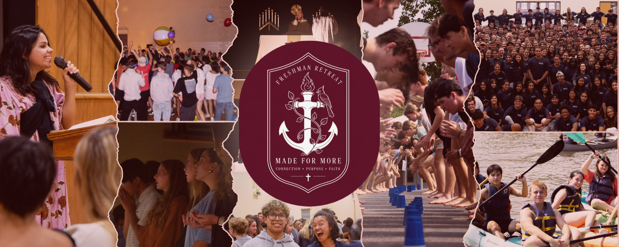 Freshman Retreat promotional graphic: Made for More