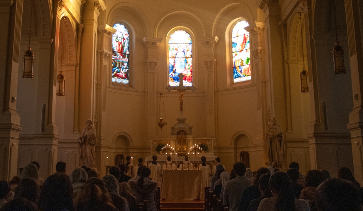 Mass in St. Paul Chapel